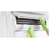 limpeza e higienização de ar condicionado split Vinhedo