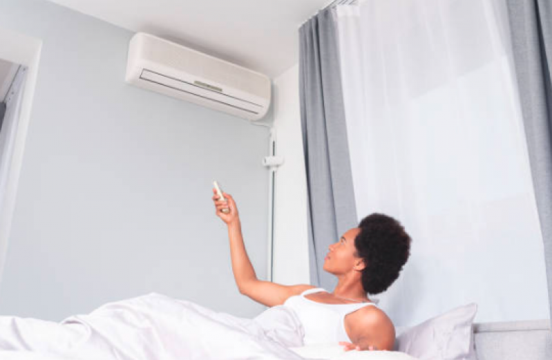 Ar Condicionado de Gaveta Americana - Ar Condicionado 7000 Btus Quente e Frio